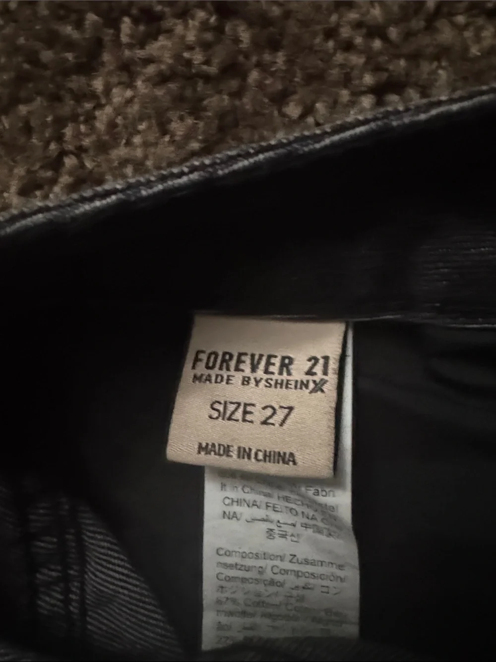 Forever 21 Straight-Leg Jeans
